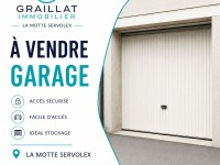 GARAGE A VENDRE - LA MOTTE SERVOLEX - 14 m2 - 30 000 €