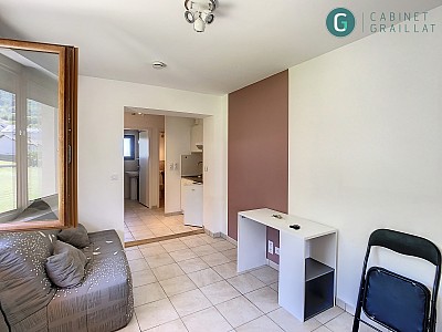 STUDIO A LOUER - LE BOURGET DU LAC - 24.85 m2 - 454,81 € charges comprises par mois